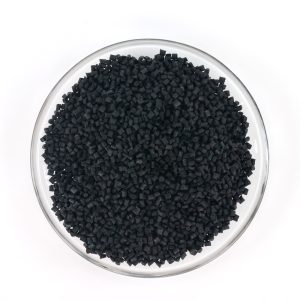 PA6 CF nylon renforcé de fibres de carbone - échantillon de matière plastique technique