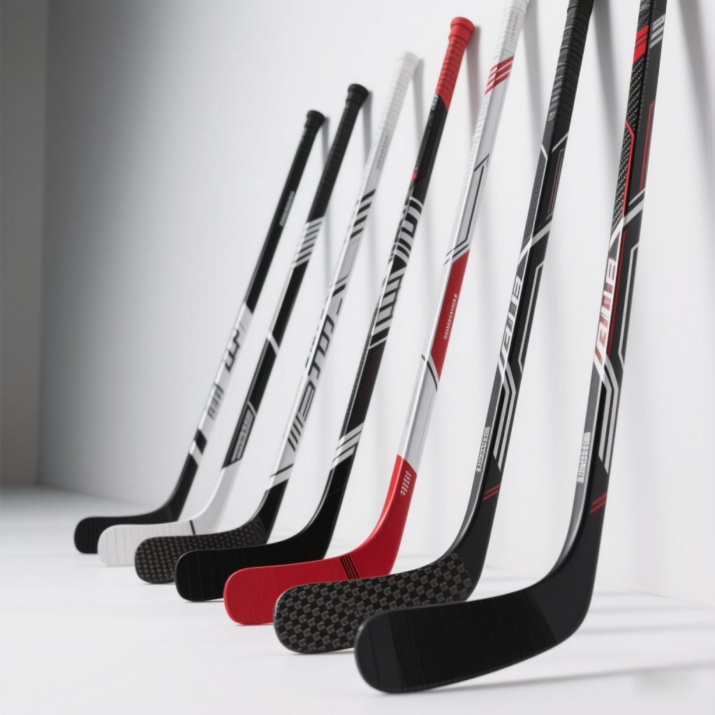 Bâton de hockey sur glace en composite de fibre de carbone fabriqué en Chine