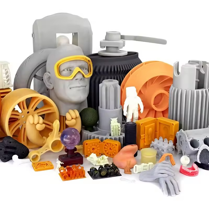 personnalisation de modèles 3d de haute qualité, utilisant de la résine, du nylon, de l'ab