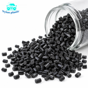 ABS CF30 pellet product image on a white background